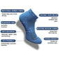 Generic 3_Pair Set Unisex Casual Cotton Printed Low Cut Socks (Multicolor)