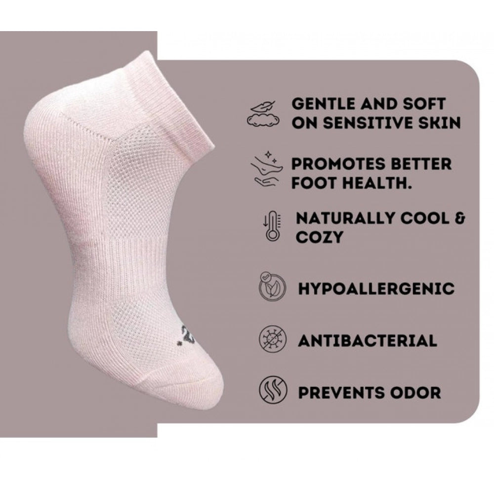 Generic 3_Pair Set Unisex Casual Cotton Printed Low Cut Socks (Multicolor)