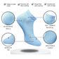 Generic 3_Pair Set Unisex Casual Cotton Printed Low Cut Socks (Multicolor)
