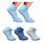 Generic 3_Pair Set Unisex Casual Cotton Printed Low Cut Socks (Multicolor)