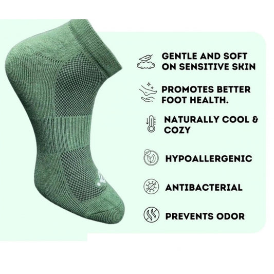Generic 3_Pair Set Unisex Casual Cotton Printed Low Cut Socks (Multicolor)