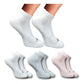 Generic 3_Pair Set Unisex Casual Cotton Printed Low Cut Socks (Multicolor)