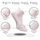Generic 3_Pair Set Unisex Casual Cotton Printed Low Cut Socks (Multicolor)