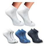 Generic 3_Pair Set Unisex Casual Cotton Printed Low Cut Socks (Multicolor)
