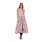 Generic Women's Casual Crepe Sleeveless Slit Dress (Light Pink)