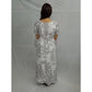 Generic Women's Casual Crepe Half Sleeves Dress (White)