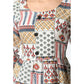 Generic Women's Casual Crepe 3-4th Sleeves Cord Set (White)