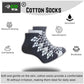 Generic 3_Pair Set Unisex Casual Cotton Printed Low Cut Socks (Multicolor)