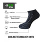 Generic 3_Pair Set Unisex Casual Cotton Printed Low Cut Socks (Multicolor)