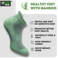 Generic 4_Pair Set Unisex Casual Bamboo Cotton Printed Ankle Length Socks (Multicolor)