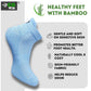 Generic 4_Pair Set Unisex Casual Bamboo Cotton Printed Ankle Length Socks (Multicolor)