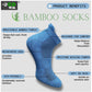Generic 4_Pair Set Unisex Casual Bamboo Cotton Printed Ankle Length Socks (Multicolor)