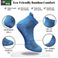 Generic 4_Pair Set Unisex Casual Bamboo Cotton Printed Ankle Length Socks (Multicolor)
