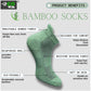 Generic 4_Pair Set Unisex Casual Bamboo Cotton Printed Ankle Length Socks (Multicolor)
