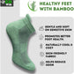 Generic 4_Pair Set Unisex Casual Bamboo Cotton Printed Ankle Length Socks (Multicolor)