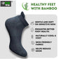Generic 4_Pair Set Unisex Casual Bamboo Cotton Printed Ankle Length Socks (Multicolor)