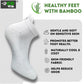 Generic 4_Pair Set Unisex Casual Bamboo Cotton Printed Ankle Length Socks (Multicolor)