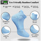 Generic 4_Pair Set Unisex Casual Bamboo Cotton Printed Ankle Length Socks (Multicolor)