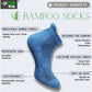 Generic 4_Pair Set Unisex Casual Bamboo Cotton Printed Ankle Length Socks (Multicolor)