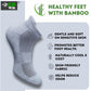 Generic 4_Pair Set Unisex Casual Bamboo Cotton Printed Ankle Length Socks (Multicolor)