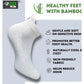 Generic 4_Pair Set Unisex Casual Bamboo Cotton Printed Ankle Length Socks (Multicolor)