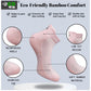 Generic 4_Pair Set Unisex Casual Bamboo Cotton Printed Ankle Length Socks (Multicolor)
