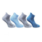 Generic 4_Pair Set Unisex Casual Bamboo Cotton Printed Ankle Length Socks (Multicolor)