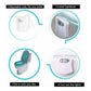 Generic Pack of 2_Toilet Bowl Night Light – Motion Sensor LED Toilet Lamp (Color: Assorted )
