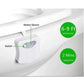 Generic Pack of 2_Toilet Bowl Night Light – Motion Sensor LED Toilet Lamp (Color: Assorted )