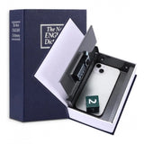 Generic Secret Book Safe with Number Locker (Blue)