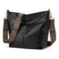 Generic Women's PU Leather Zipper Handbag (Black)