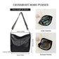 Generic Women's PU Leather Zipper Handbag (Black)