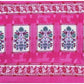 Generic Fleece Floral Printed Double Polar Warm Bedsheet with 2 Pillow Cover (Pink)