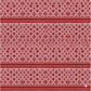 Generic Fleece Geometric Double Polar Warm Bedsheet with 2 Pillow Cover (Red)