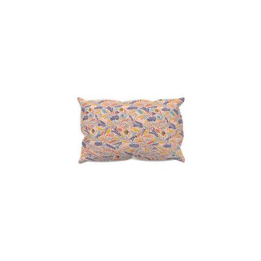 Generic Microfiber Floral Printed Single Bedsheet with 1 Pillow Cover (Multicolor)