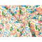 Generic Cotton Blend Floral Printed Single Bedsheet with 1 Pillow Cover (Yellow)