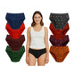 Generic Pack of_9 Women's Cotton Printed Hipster Panty (Multicolor)