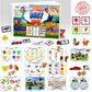 Generic My First Busy Book – Fun And Educational Activity Kit for Kids (2-4 Years, Multicolor)