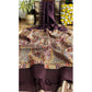 Generic Women's Tussar Silk Madhubani Saree With Unstitched Blouse 5.5Mtr (Coffee)