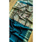 Generic Women's Tussar Silk Madhubani Saree With Unstitched Blouse 5.5Mtr (Rama)