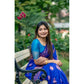 Generic Women's Katan_Silk Zari_Weaving Saree With Unstitched Blouse 5.5Mtr (Royal_Blue)