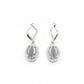Generic Women's Brass Silver Plated Pendant Set (Grey)