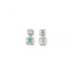 Generic Women's Brass Silver Plated Pendant Set (Mint)