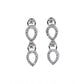 Generic Women's Brass Silver Plated Necklace set (Silver)