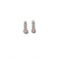 Generic Women's Brass Silver Plated Necklace set (Pink)