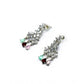 Generic Women's Brass Silver Plated Necklace set (Multicolor)