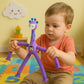 Fun giraffe stretchable spring toy for creative play