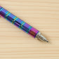 Another creative configuration of the magnetic pen, highlighting its versatility.