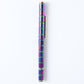 The magnetic pen creatively arranged into various abstract shapes on a desk.