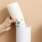 Disposable cup storage organiser for hygienic access